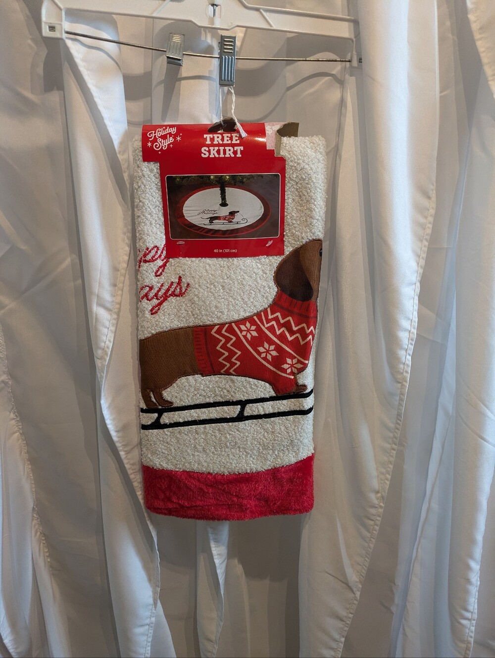 E2 Dachshund Themed Christmas Set